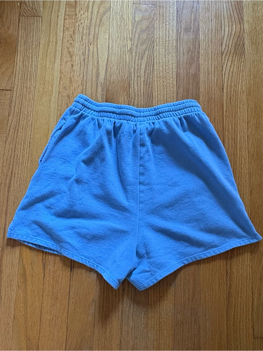 Sanrio Women’s Hello Kitty Sweat Shorts Blue Medium Cotton - Picture 2 of 7